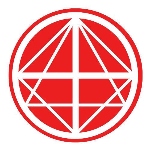 logo rouge et blanc